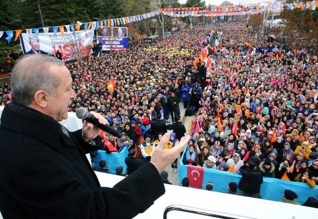 Cumhurbaşkanı Erdoğan Çorum’da