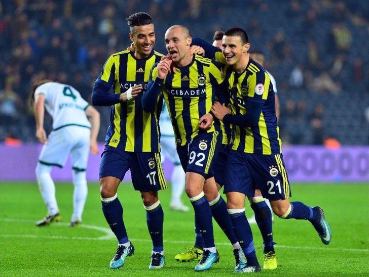 Ziraat Türkiye Kupası: Fenerbahçe: 2 - Akın Çorap Giresunspor: 1 (ilk Yarı) G4
