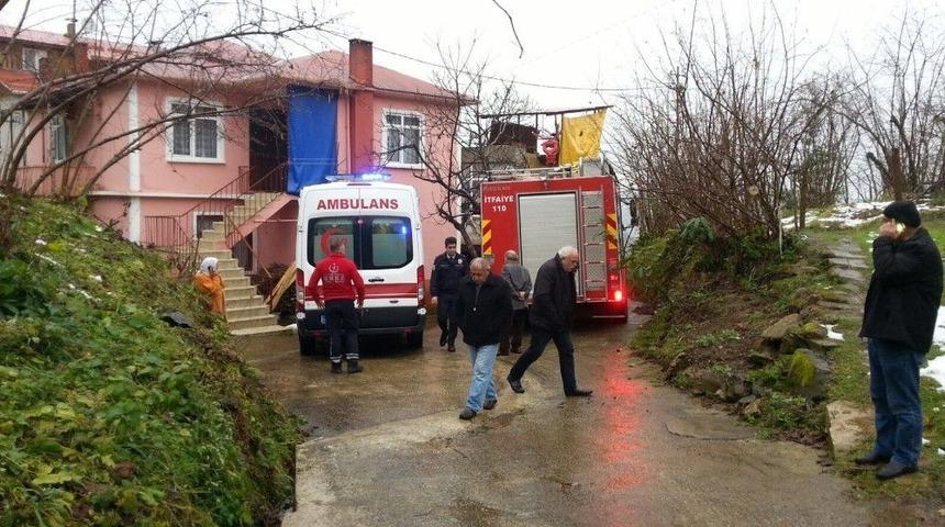 Giresun&rsquo;da Ev Yangını: 1 Yaralı