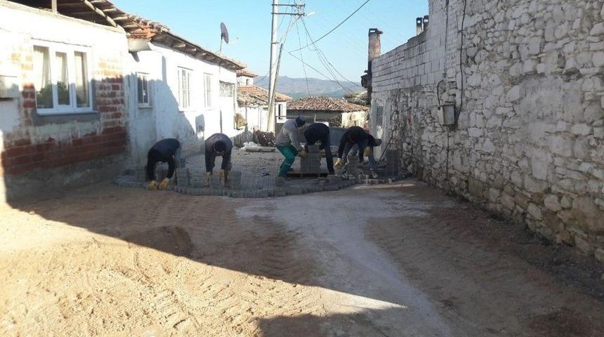 Hamitli Mahallesinde Kilit Parke &Ccedil;alışmaları Başladı