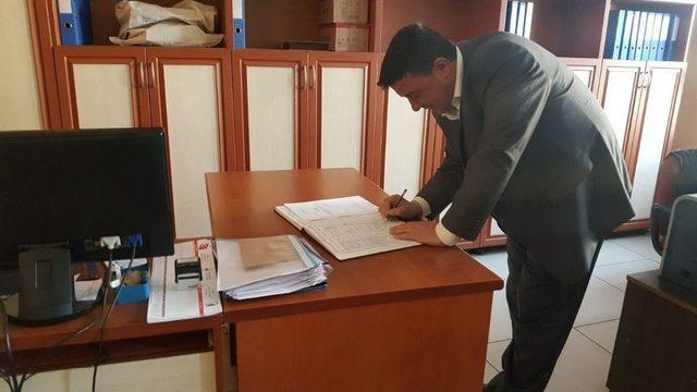 Kuşadası Esnaf Odası&rsquo;nda Devir Teslim Yapıldı 2