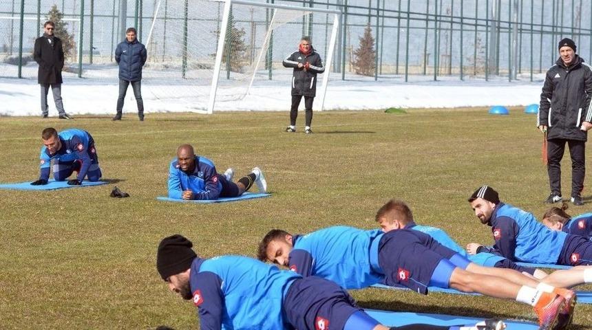 Bb. Erzurumspor&rsquo;da Samsunspor Ma&ccedil;ı Hazırlıkları
