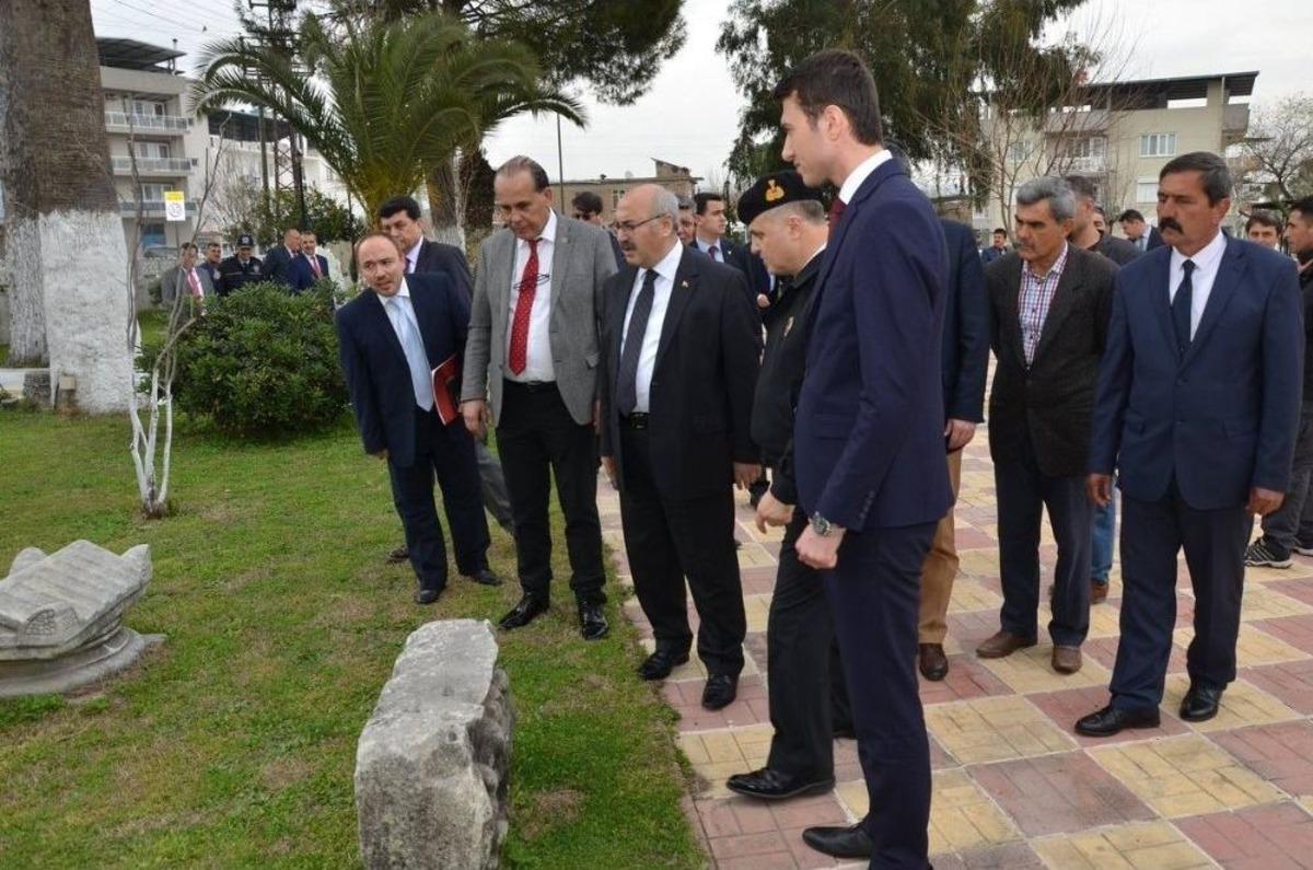 Vali K&ouml;şger, Şehit Nedip Cengiz Eker K&uuml;t&uuml;phanesini A&ccedil;tı