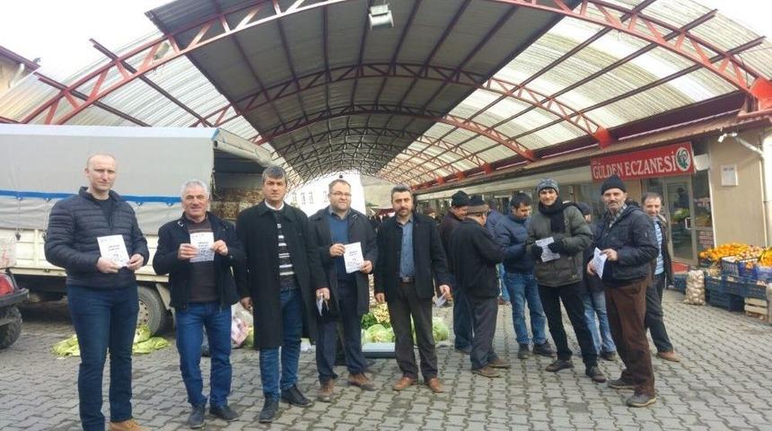 Pazarda Proje Tanıttılar