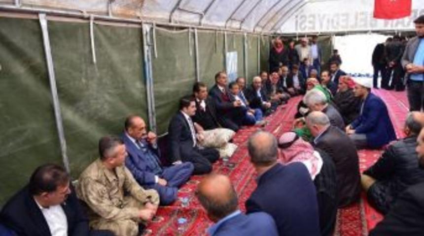 Başkan Atilla Harranlı Şehit Ailesinin Acısını Paylaştı