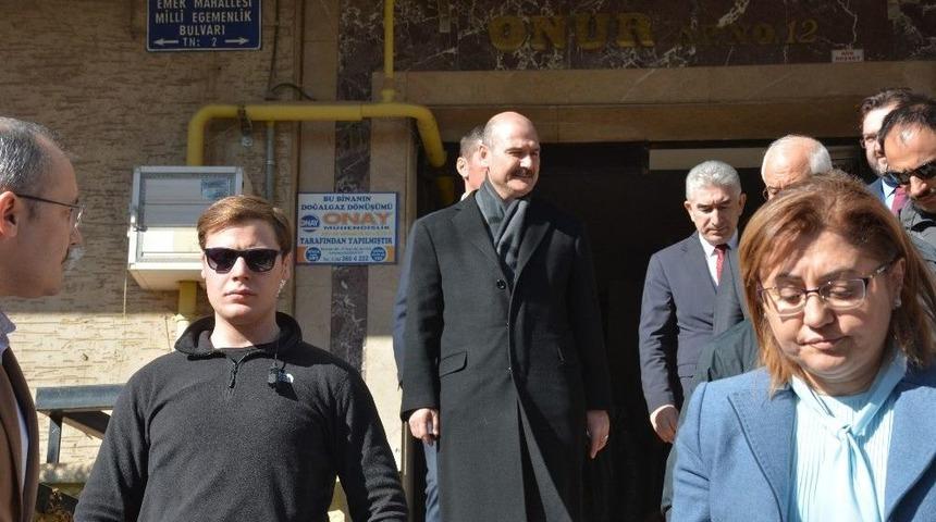 Bakan Soylu&rsquo;dan Polis Kurşunu İle &Ouml;len Gencin Ailesine Ziyaret