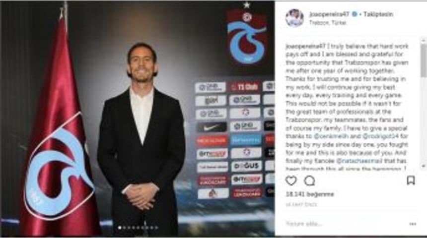 Pereira: "her Zaman En İyisini Yapmaya Devam Edeceğim"