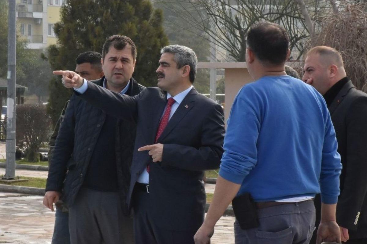 Nazilli Cumhuriyet Parkı&rsquo;nda Yenileme &Ccedil;alışmalarında Sona Gelindi