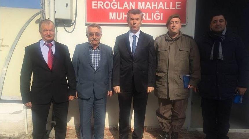 Kaymakam Sırmalı, Muhtar Ziyaretlerini S&uuml;rd&uuml;r&uuml;yor