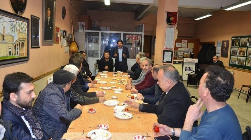 Seyitgazili Dernekler Başkan Kalın &Ouml;nc&uuml;l&uuml;ğ&uuml;nde Bir Araya Geldi