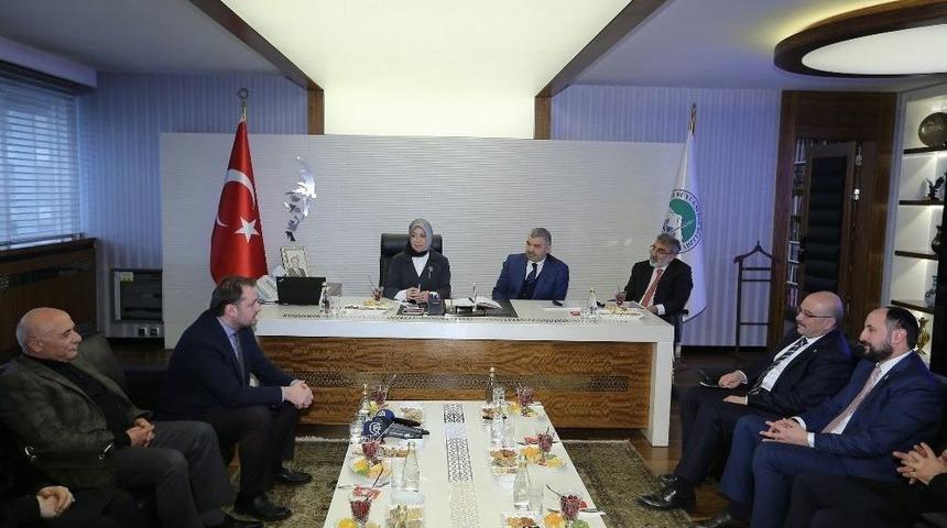 Ak Parti Sosyal Politikalar Başkanı Çalık, Başkan Çelik’i Ziyaret Etti