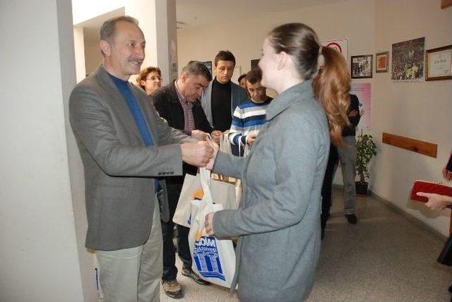 Proje İ&ccedil;in Didim&rsquo;e Gelen &Ouml;ğrencilerden Başkan Atabay&rsquo;a Ziyaret 2