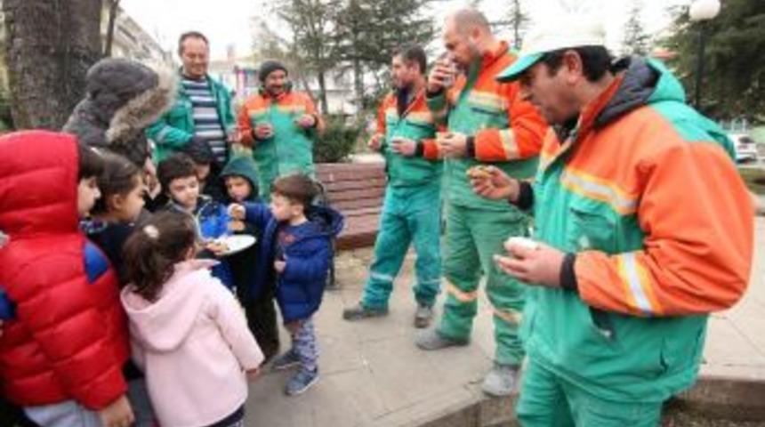 &Ccedil;ankayalı Miniklerden Abilerine S&uuml;rpriz