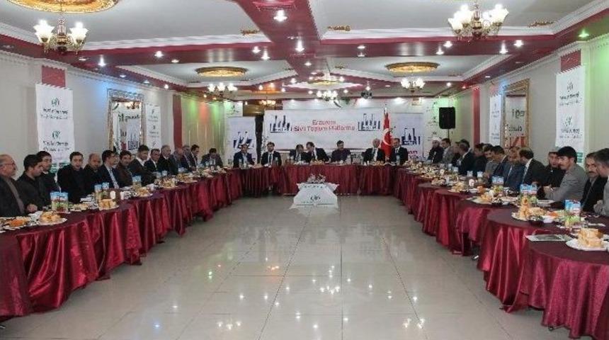 Ak Parti&rsquo;nin Ekonomi Kurmayları, Erzurum Sivil Toplum Platformu&rsquo;na Konuk Oldu