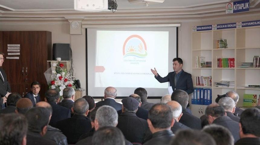 Ahlat&rsquo;ta &rsquo;buzağı &Ouml;l&uuml;mlerinin &Ouml;nlenmesi&rsquo; Toplantısı