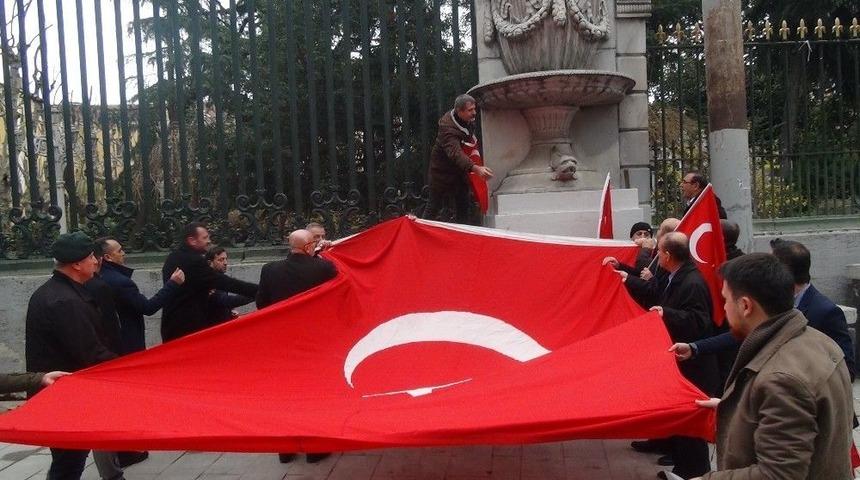 Emekli &Ouml;zel Harekat&ccedil;ılardan Afrin Harekatına Destek Eylemi