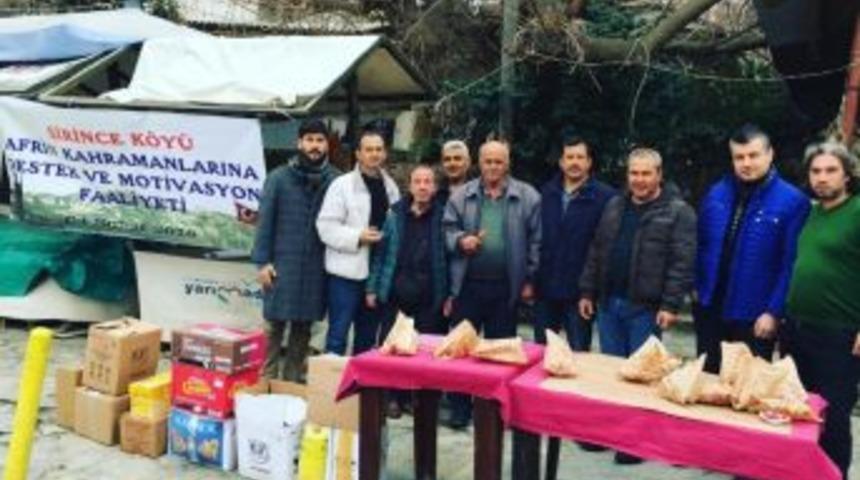 Şirince&rsquo;den Zeytin Dalı Harekatı&rsquo;na Destek