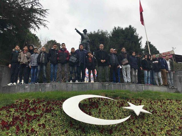 Fas Okul Takımı, Kocaeli’ni Gezdi