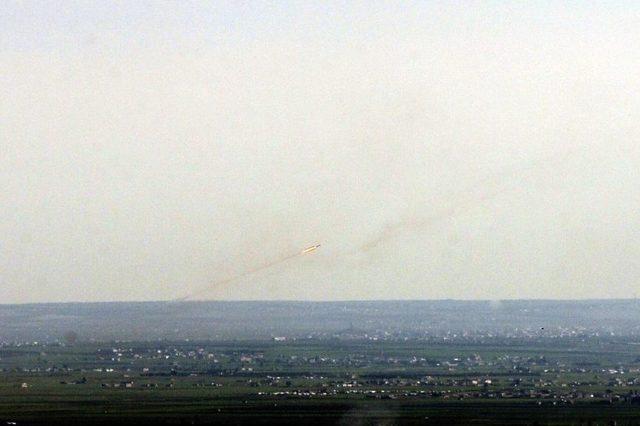 Burseya Dağı Çok Namlulu Roketatarlarla Bombalandı