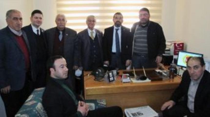 Ak Parti&rsquo;den Kars Kuzey Doğu Gazeteciler Cemiyeti&rsquo;ne Ziyaret
