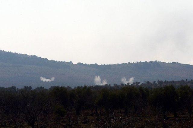 Burseya Dağı Çok Namlulu Roketatarlarla Bombalandı