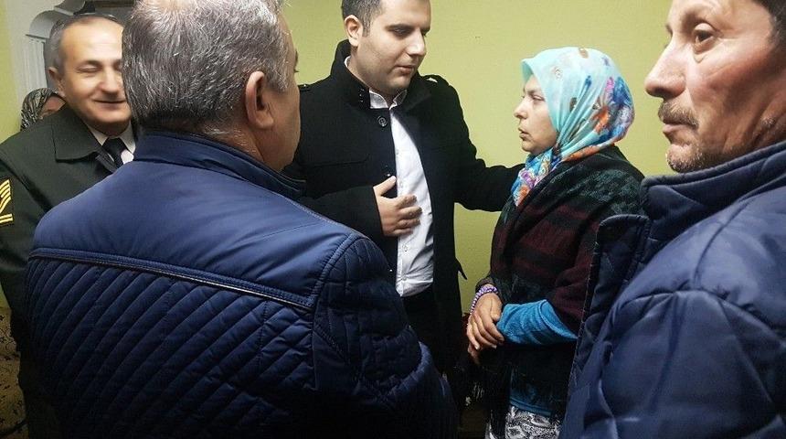 Kaymakam Ayaz&rsquo;dan Afrin&rsquo;de Yaralanan Askerin Ailesine Ziyaret