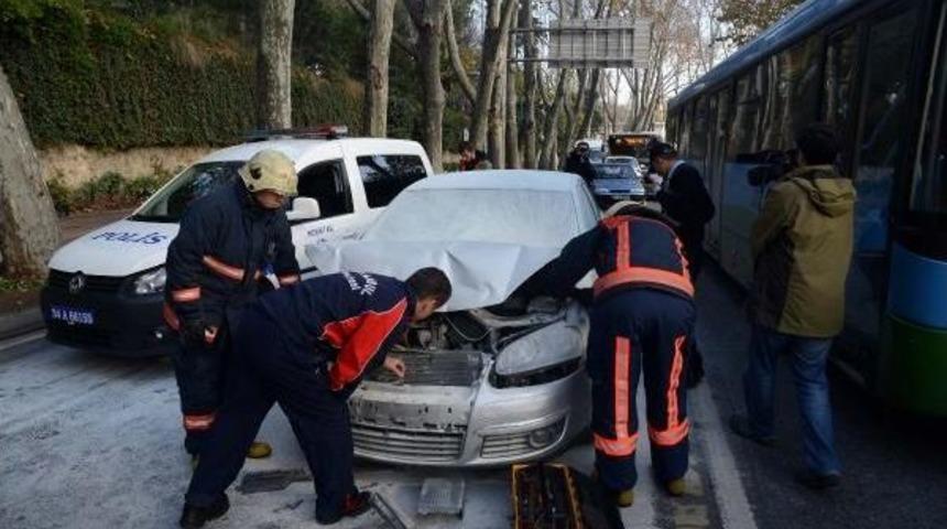 Dolmabah&ccedil;e&rsquo;Deki Kaza Trafiği Tikadi