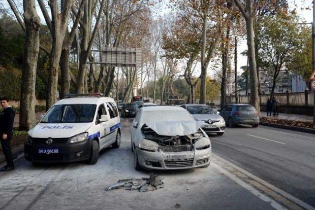 Dolmabahçe’Deki Kaza Trafiği Tikadi