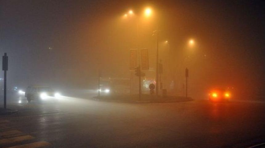 Sis, Bursa&rsquo;da Trafiği Olumsuz Etkiledi