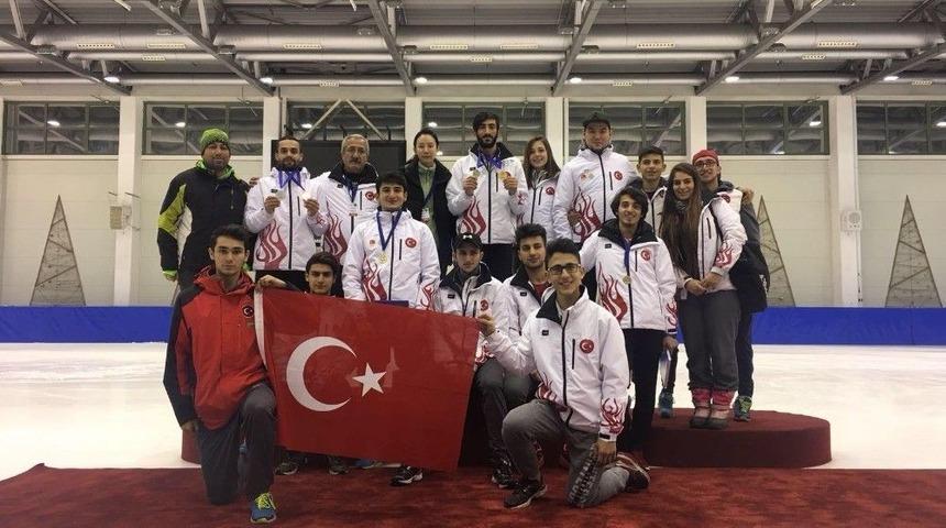 T&uuml;rk Sporcular Short Track Danubia Serisi Pannonia Open Yarışmasına Damga Vurdu
