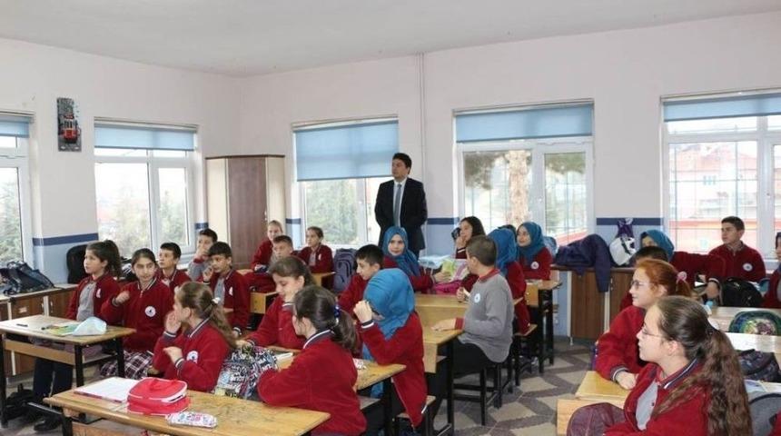 Kaymakam Temurci&rsquo;den &Ouml;ğrencilere Ziyaret