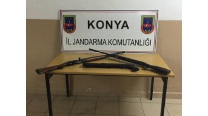 Ruhsatsız T&uuml;feklere El Konuldu