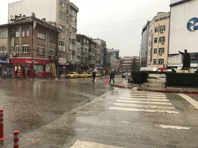 Edirne’de Sağanak Yağış