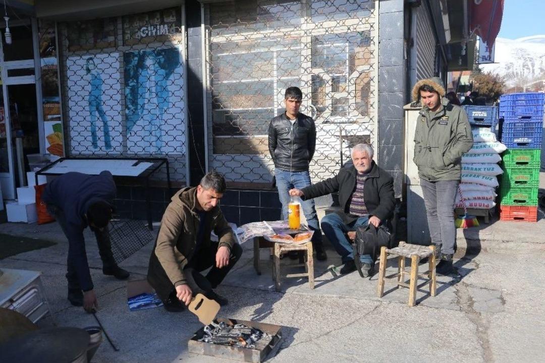 Kış G&uuml;n&uuml; Mangal Keyfi