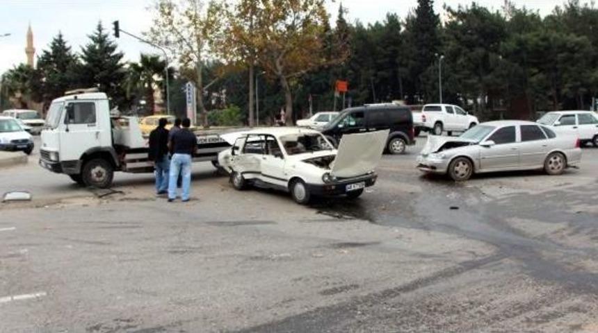 Kahramanmaraş&rsquo;Ta Kaza: 5 Yarali