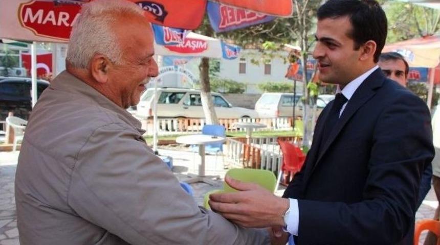 Ma&ccedil;ka Kaymakamı Tutkan Ve Belediye Başkanı Ko&ccedil;han El Ele