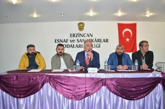 Erzincan Berberler Ve Kuaförler Odasının Genel Kurulu Yapıldı