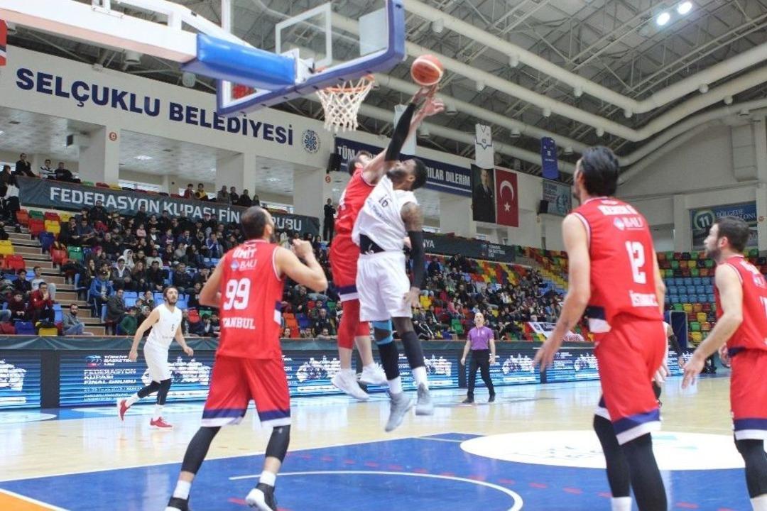 Tbl Federasyon Kupası: T&uuml;rk Telekom: 59 - Bah&ccedil;eşehir Koleji: 89