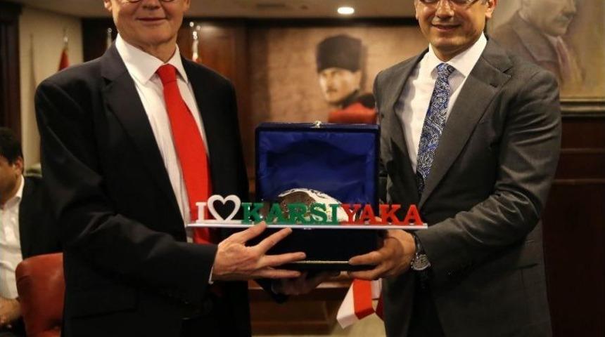 Karşıyaka Belediyesi Başbakan Telle&rsquo;yi Ağırladı