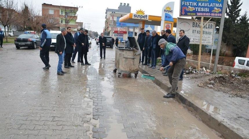 Başkan Pınarbaşı Mahallelerde İncelemelerde Bulundu
