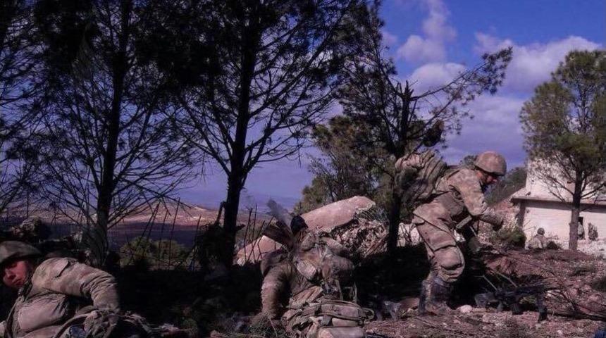 Burseya Dağı&rsquo;ndaki Mevziler G&ouml;r&uuml;nt&uuml;lendi