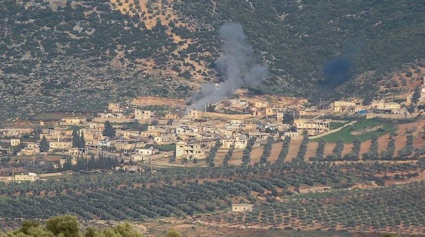 Ter&ouml;ristlerin &Uuml;zerine Bomba Yağıyor