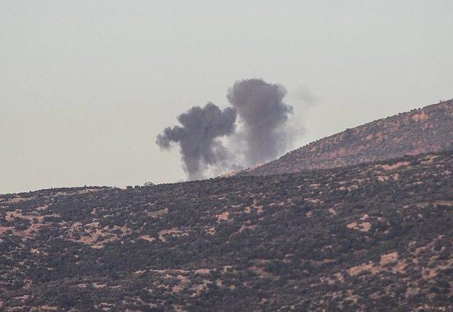 Teröristlerin Üzerine Bomba Yağıyor