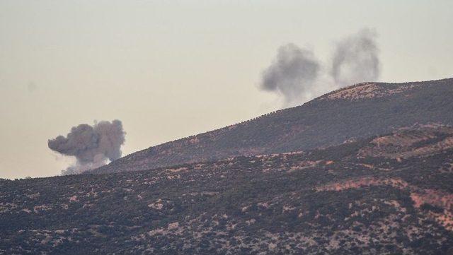 Teröristlerin Üzerine Bomba Yağıyor