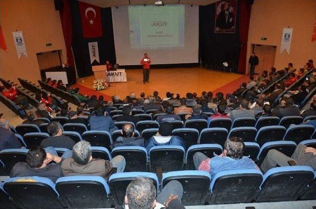 Akut’tan Bodrum Belediye Personeline Afet Bilinçlendirme Semineri