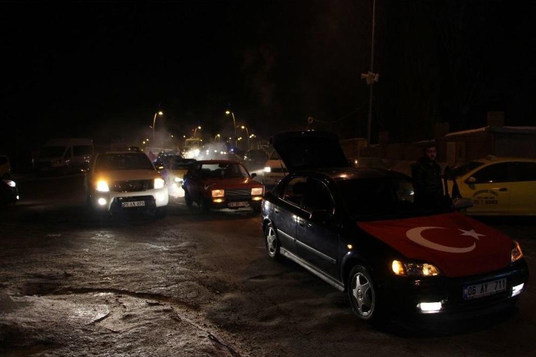 Eksi 18 Derecede Afrin Operasyonuna Destek Konvoyu