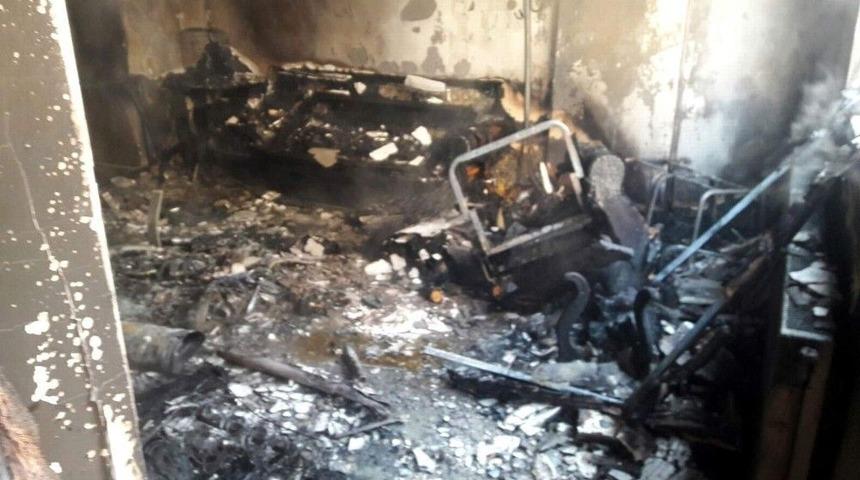 Siirt&rsquo;te Korkutan Yangın