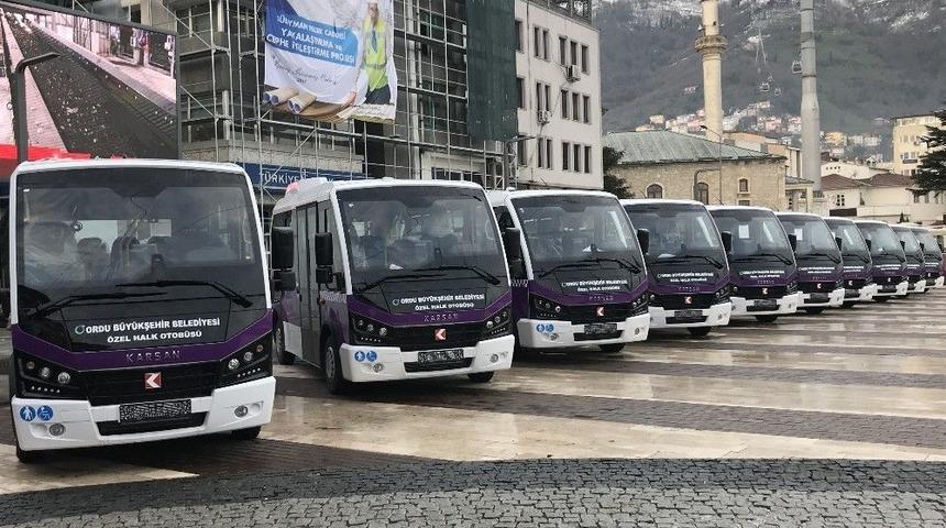 Ordu&rsquo;da Toplu Ulaşım Cuma G&uuml;n&uuml; Başlıyor