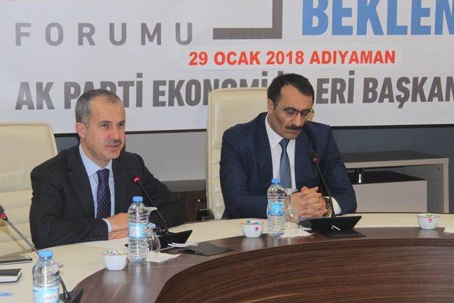 Adıyaman’da Şehirlerin Ekonomik Beklentileri Forumu