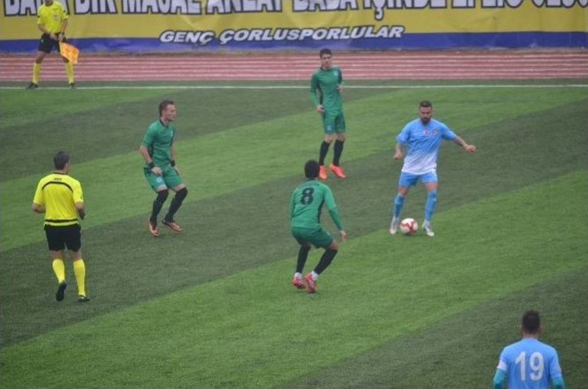 &Ccedil;orluspor Kendi Sahasında Muratlı Sporu Ge&ccedil;emedi